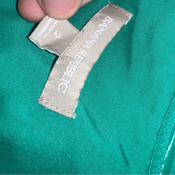 Banana Republic Green Strapless dress size 2 - Picture 7 of 11